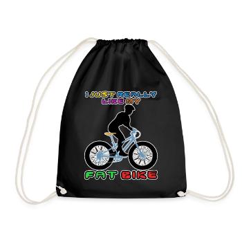 Fat Bike Fat Tires Bike Fatbike - Sac de sport léger - noir - Devant