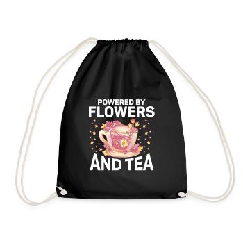 Designer floral Fleuriste Fleuriste Fleuriste - Sac de sport léger - noir - Devant