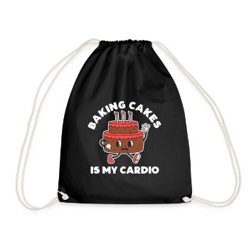 Cuisson Jeu de mots Cuire Cuisinier Chef Boulanger - Sac de sport léger - noir - Devant