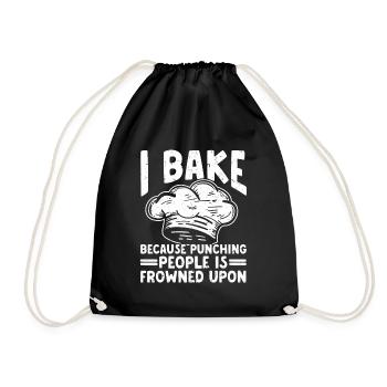 Cuisson Jeu de mots Cuire Cuisinier Chef Boulanger - Sac de sport léger - noir - Devant