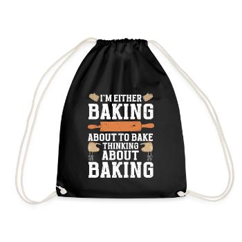 Cuisson Jeu de mots Cuire Cuisinier Chef Boulanger - Sac de sport léger - noir - Devant