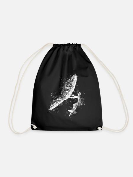 Wing Foiling Winging Wing Surf - Sac de sport léger - noir