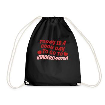 École maternelle Maternelle École maternelle - Sac de sport léger - noir - Devant