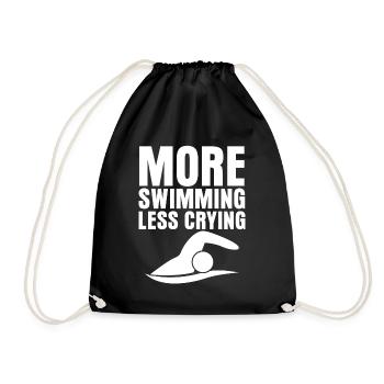 Swimmer Trainer Piscine - Sac de sport léger - noir - Devant