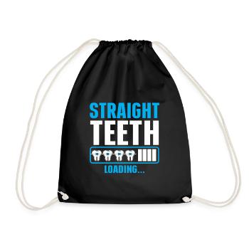 Orthodontiste Orthodontie Dentaire - Sac de sport léger - noir - Devant