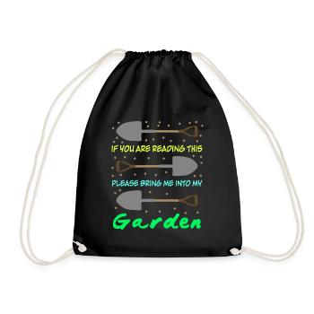 Jardinage Jardinage Jardinier amateur - Sac de sport léger - noir - Devant