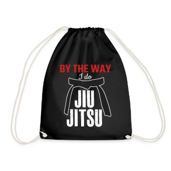 Ju-Jitsu Brasilian Jiu-Jitsu BJJ - Turnbeutel - Schwarz - Vorne