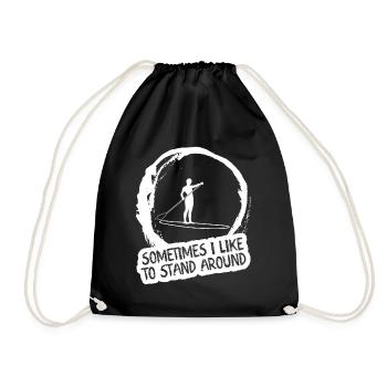 SUP Board Stand up Paddling Paddle - Sac de sport léger - noir - Devant