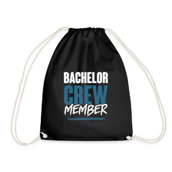 Équipage de célibataire - Sac de sport léger - noir - Devant