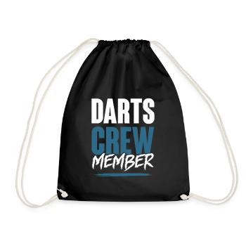 Équipe de fléchettes - Sac de sport léger - noir - Devant