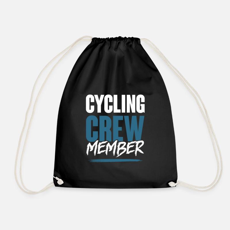 Cycling Crew - Turnbeutel - Schwarz