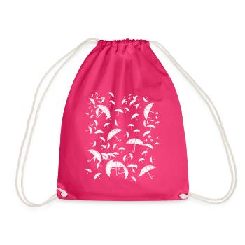 Flying Umbrellas Umbrella - Turnbeutel - Fuchsia - Vorne