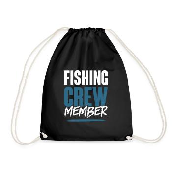 Fishing Crew - Turnbeutel - Schwarz - Vorne