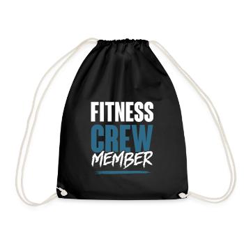 Équipe de remise en forme - Sac de sport léger - noir - Devant