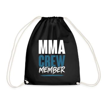 Mma Crew - Turnbeutel - Schwarz - Vorne