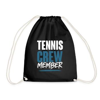 Équipe de tennis - Sac de sport léger - noir - Devant