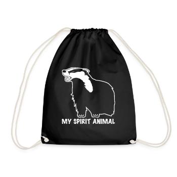 Honey Badgers Honey Badger Honeybadger - Sac de sport léger - noir - Devant