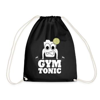 Gymnase Soulevé de terre Motivation Musculation - Sac de sport léger - noir - Devant