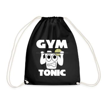 Pull-up Motivation Bodybuilding Gym - Turnbeutel - Schwarz - Vorne