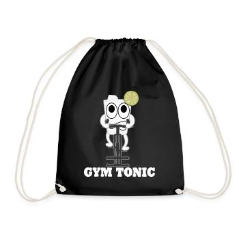 Gymnase de motivation pour le cyclisme en salle - Sac de sport léger - noir - Devant