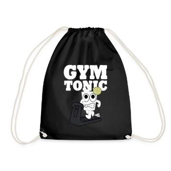 Gym Motivation Tapis roulant Entraînement - Sac de sport léger - noir - Devant
