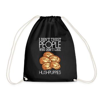 Hushpuppy Hush Puppy Hushpuppies - Drawstring Bag - black - Front