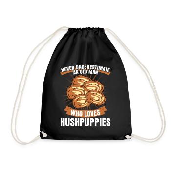 Hushpuppies Hush Puppy Hushpuppy - Drawstring Bag - black - Front