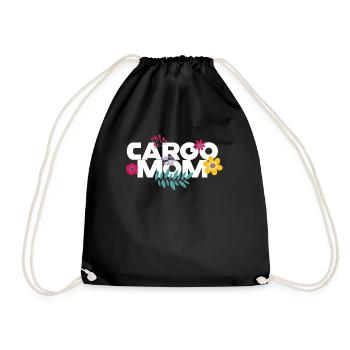 Cargo Mom Lastenrad Cargobike - Turnbeutel - Schwarz - Vorne