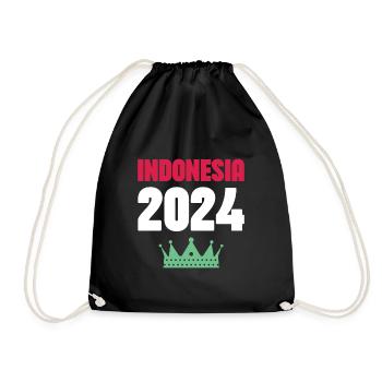 Jours fériés Indonésie 2024 - Sac de sport léger - noir - Devant