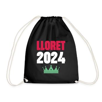 Jours fériés Lloret De Mar 2024 - Sac de sport léger - noir - Devant
