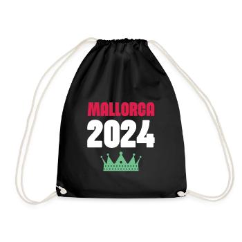 Jours fériés à Majorque 2024 - Sac de sport léger - noir - Devant
