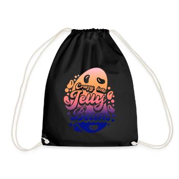 Bonbons à la gelée Bonbons à la gelée Bonbons à la gelée - Sac de sport léger - noir - Devant