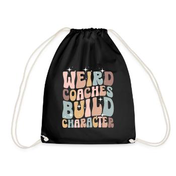 Weird Coaches Form Character Coach - Drawstring Bag - black - Front