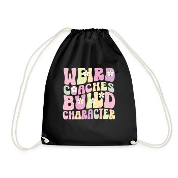 Weird Coaches Form Character Trainers - Drawstring Bag - black - Front