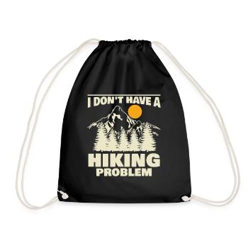 Trekking Randonneur en plein air Randonnée - Sac de sport léger - noir - Devant