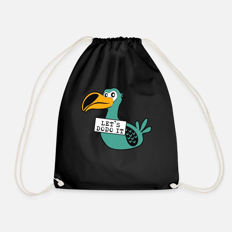 Faisons-le Dodo - Sac de sport léger - noir