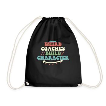 Weird Coaches Form Character Trainers - Drawstring Bag - black - Front