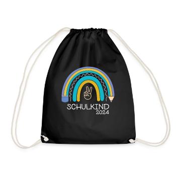Rentrée scolaire 2024 - Sac de sport léger - noir - Devant