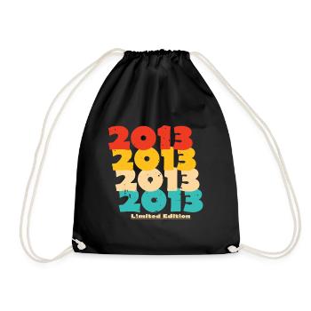 2013: Limited Edition - 11th Anniversary - Drawstring Bag - black - Front