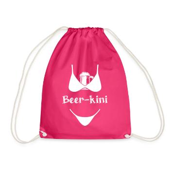 Brasserie maison de brassage de bière - Sac de sport léger - fuchsia - Devant