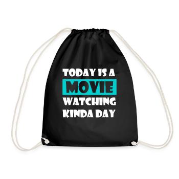 Soirée cinéma - Sac de sport léger - noir - Devant