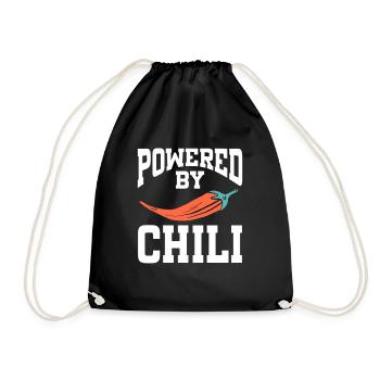 Powered By Chili - Drawstring Bag - black - Front