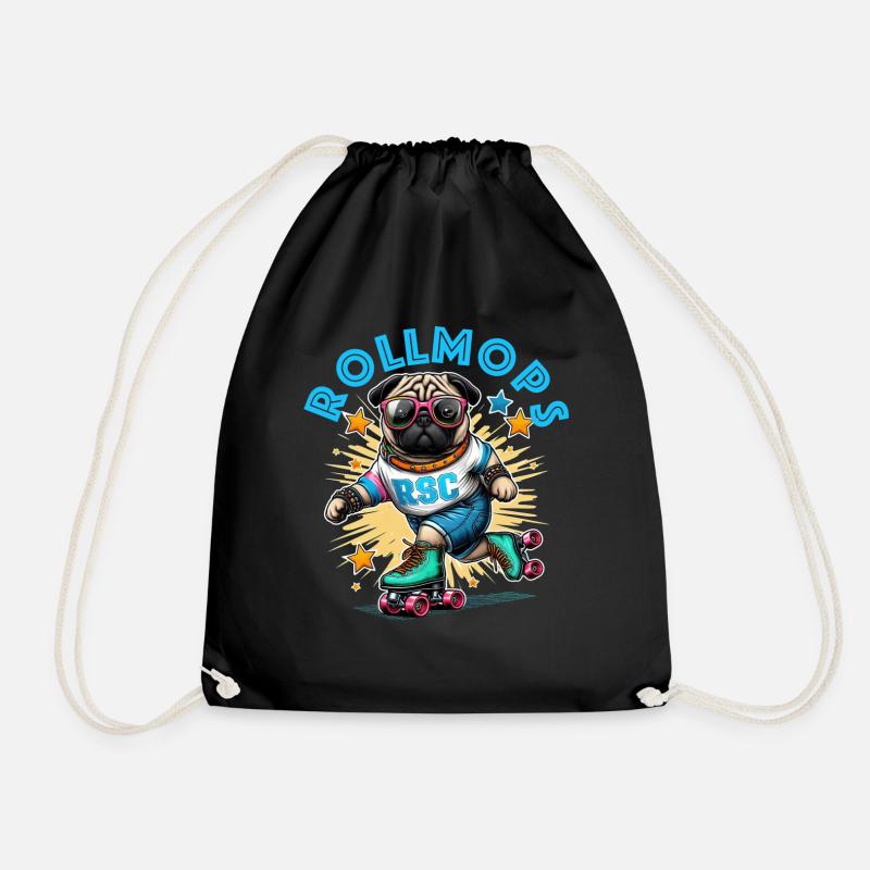 Rollmops RSC - Turnbeutel - Schwarz