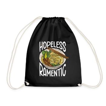 Ramen Lover Soupe de nouilles japonaise Ramen - Sac de sport léger - noir - Devant