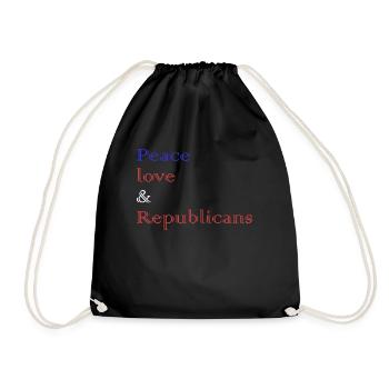 Vote Republicans Conservative Republican - Turnbeutel - Schwarz - Vorne