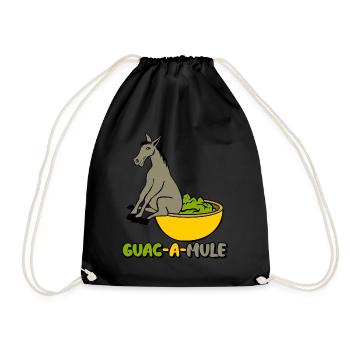 Mule Guacamole Tortilla Chips Avocado - Turnbeutel - Schwarz - Vorne