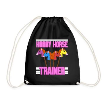 Hobby Cheval Hobby Équitation - Sac de sport léger - noir - Devant