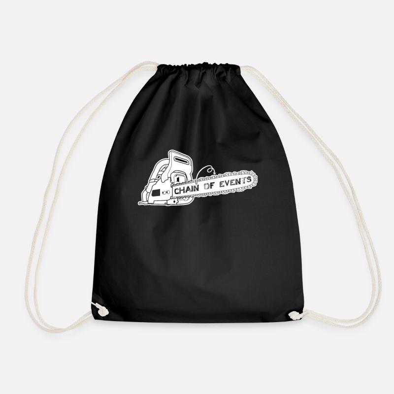 Tronçonneuse Tronçonneuse Tronçonneuses - Sac de sport léger - noir