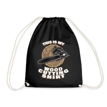 Scie à chaîne en bois de feu Tronçonneuses Tronçonneuse - Sac de sport léger - noir - Devant