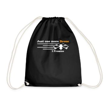 Drones Quadcopter FPV Drone - Drawstring Bag - black - Front